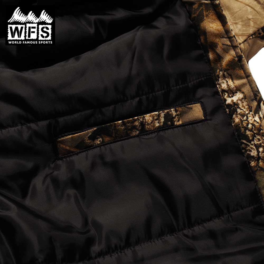WFS Cotton Insulated Hooded Jacket / REAL TREE