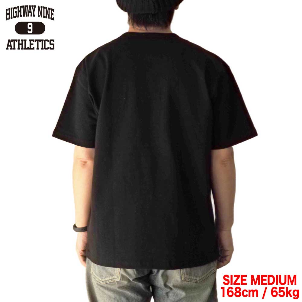 C-NECK 10/-TENJIKU ROUGH FIT S/S PRINT Tee��BETHEL�� / BLACK / HIGHWAY NINE �ϥ��������ʥ���