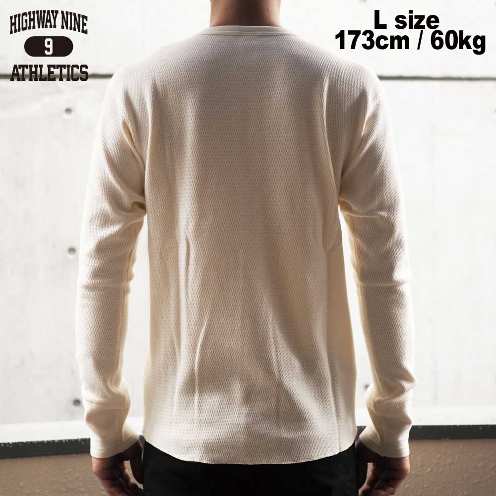 HENRY-NECK �ϥ˥��ॵ���ޥ� L/S Tee  / NATURAL / HIGHWAY NINE �ϥ��������ʥ���