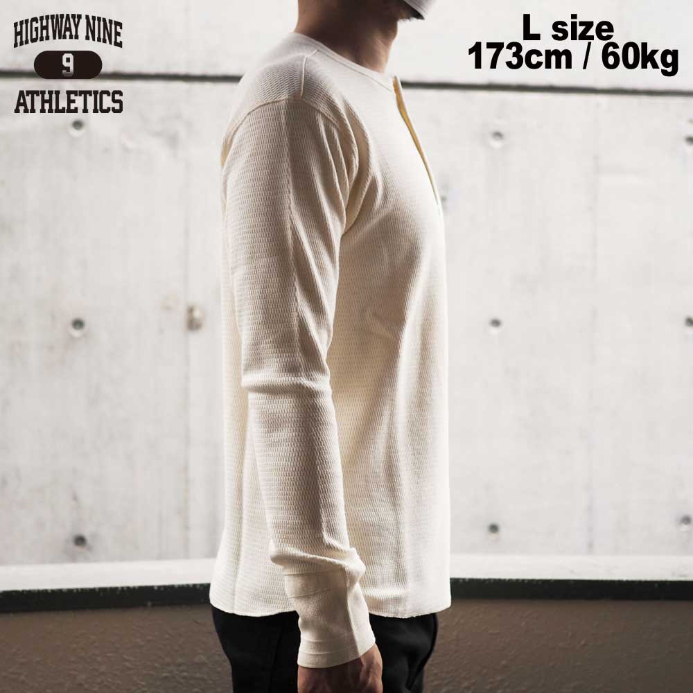HENRY-NECK �ϥ˥��ॵ���ޥ� L/S Tee  / NATURAL / HIGHWAY NINE �ϥ��������ʥ���