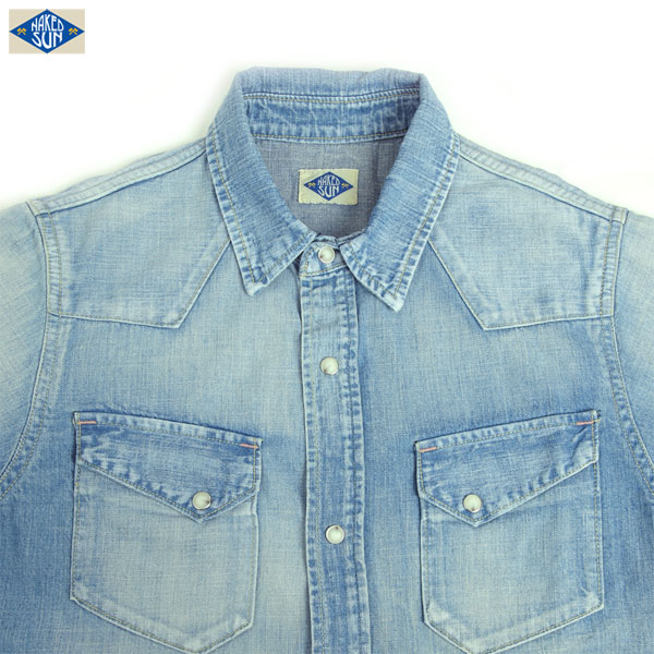 NAKED SUN / 27MW WESTERN DENIM SHIRTS ( USED-2 )