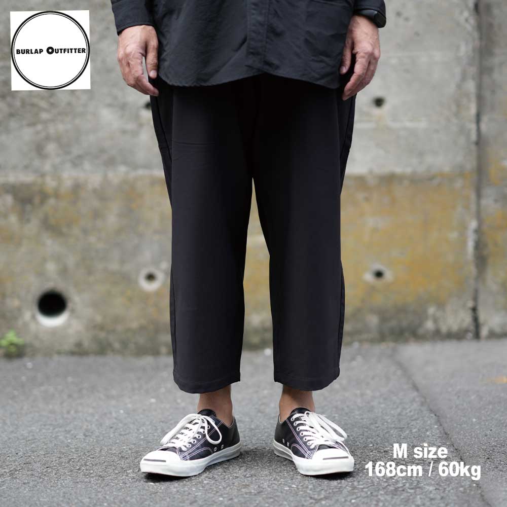 EQ WIDE PANTS / BLACK / Burlap Outfitter �С���åץ����ȥե��å���