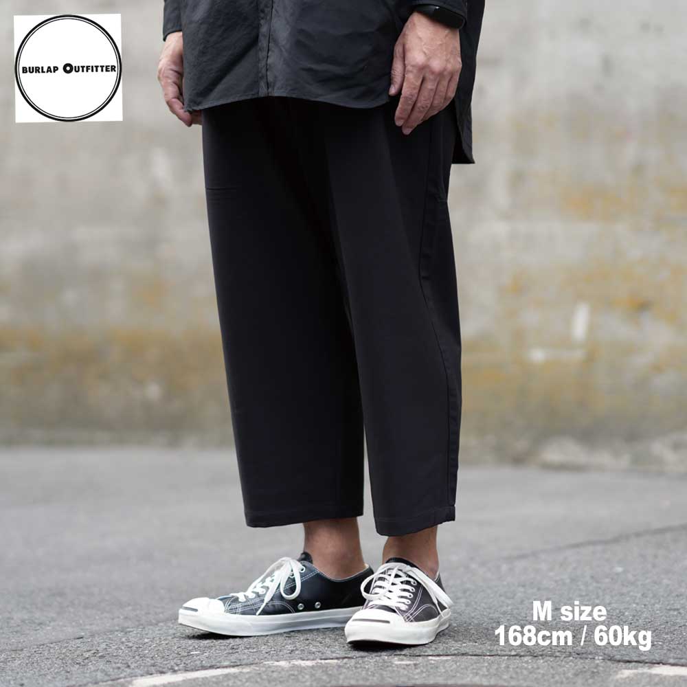 EQ WIDE PANTS / BLACK / Burlap Outfitter �С���åץ����ȥե��å���