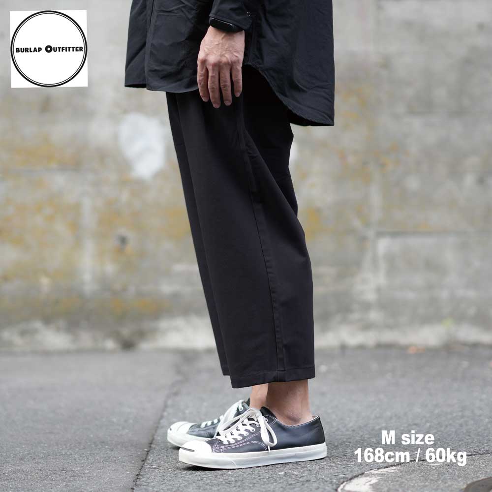 EQ WIDE PANTS / BLACK / Burlap Outfitter �С���åץ����ȥե��å���