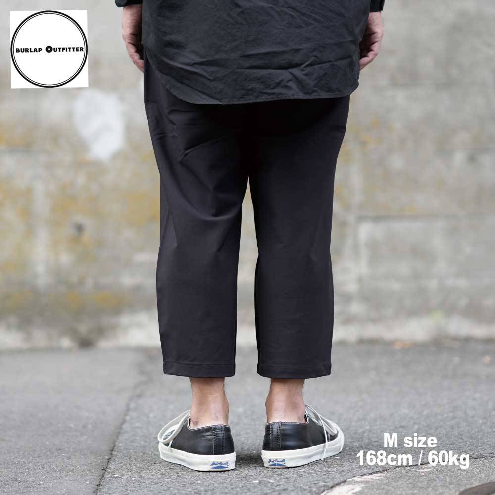 EQ WIDE PANTS / BLACK / Burlap Outfitter �С���åץ����ȥե��å���