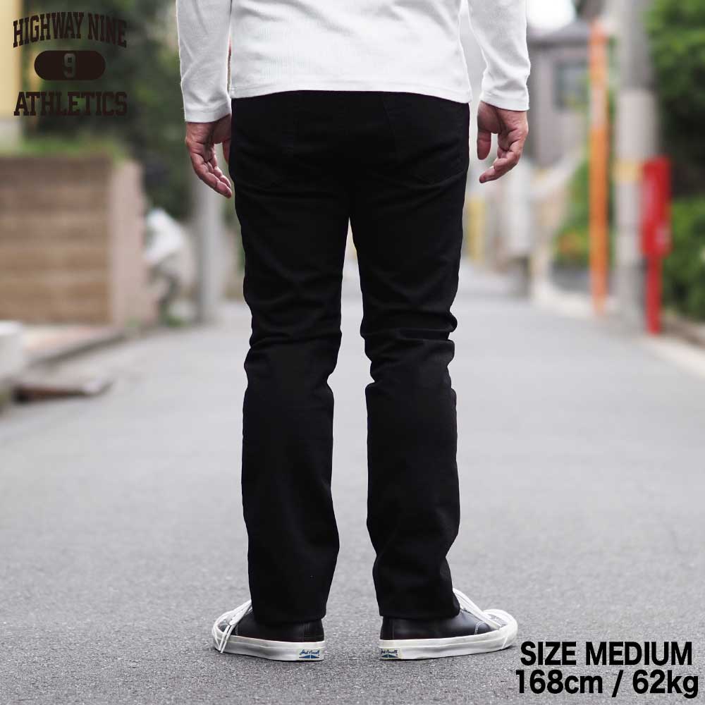 ST RED LINE STRAIGHT HN004007 / BLACK / HIGHWAY NINE �ϥ��������ʥ���