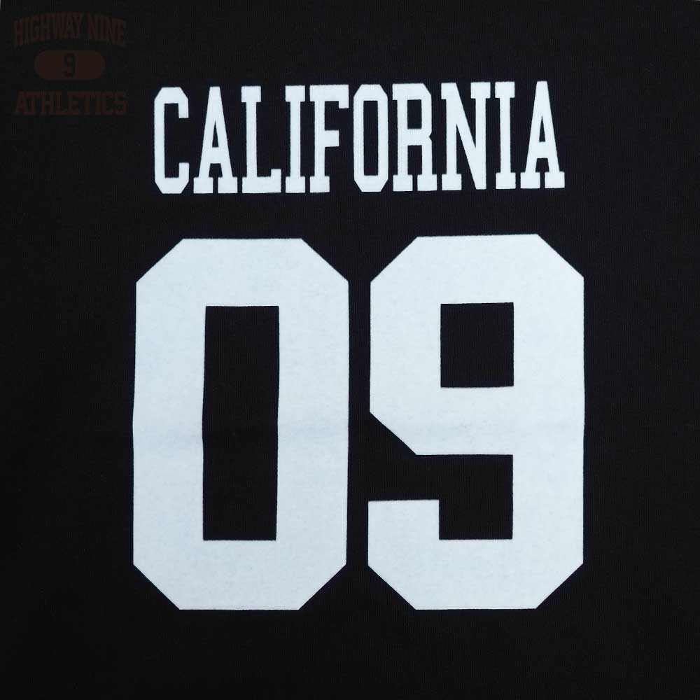 C-NECK 10/-TENJIKU ROUGH FIT S/S PRINT Tee��CALIFORNIA�� / BLACK / HIGHWAY NINE �ϥ��������ʥ���