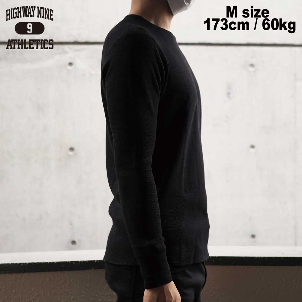 C-NECK �ϥ˥��ॵ���ޥ� L/S Tee  / BLACK / HIGHWAY NINE �ϥ��������ʥ���