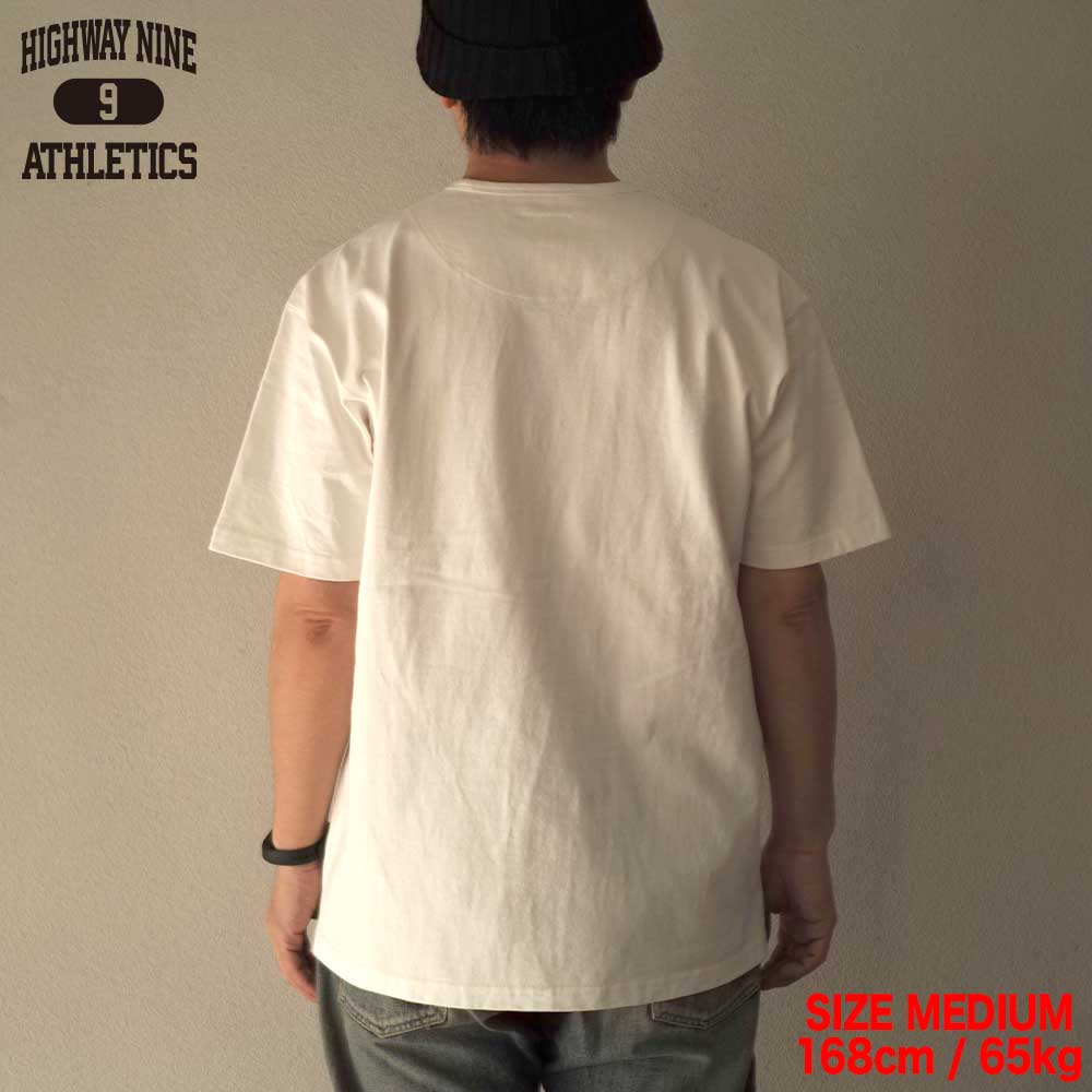 C-NECK 10/-TENJIKU ROUGH FIT S/S PRINT Tee��CALIFORNIA�� / WHITE / HIGHWAY NINE �ϥ��������ʥ���