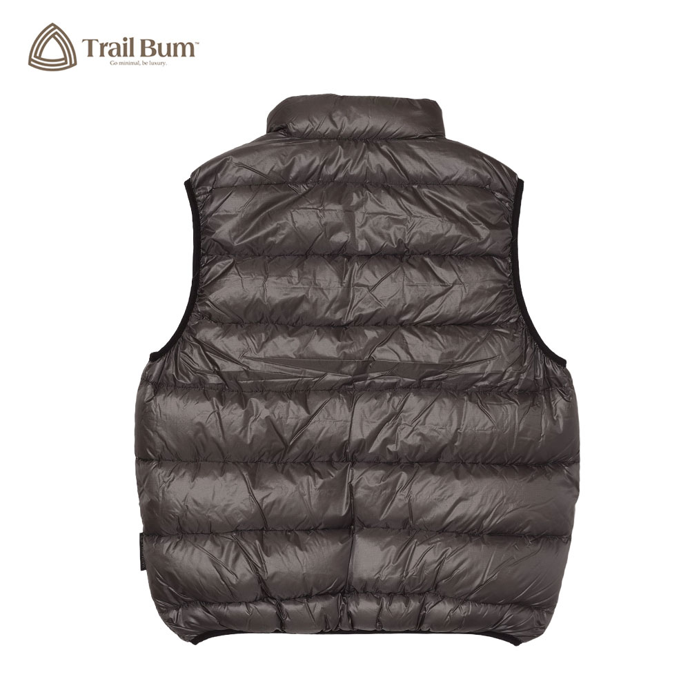 TOASTY DOWN VEST  / GRANITE GRAY / TRAIL BUM �ȥ쥤��Х� NANGA �ʥ�