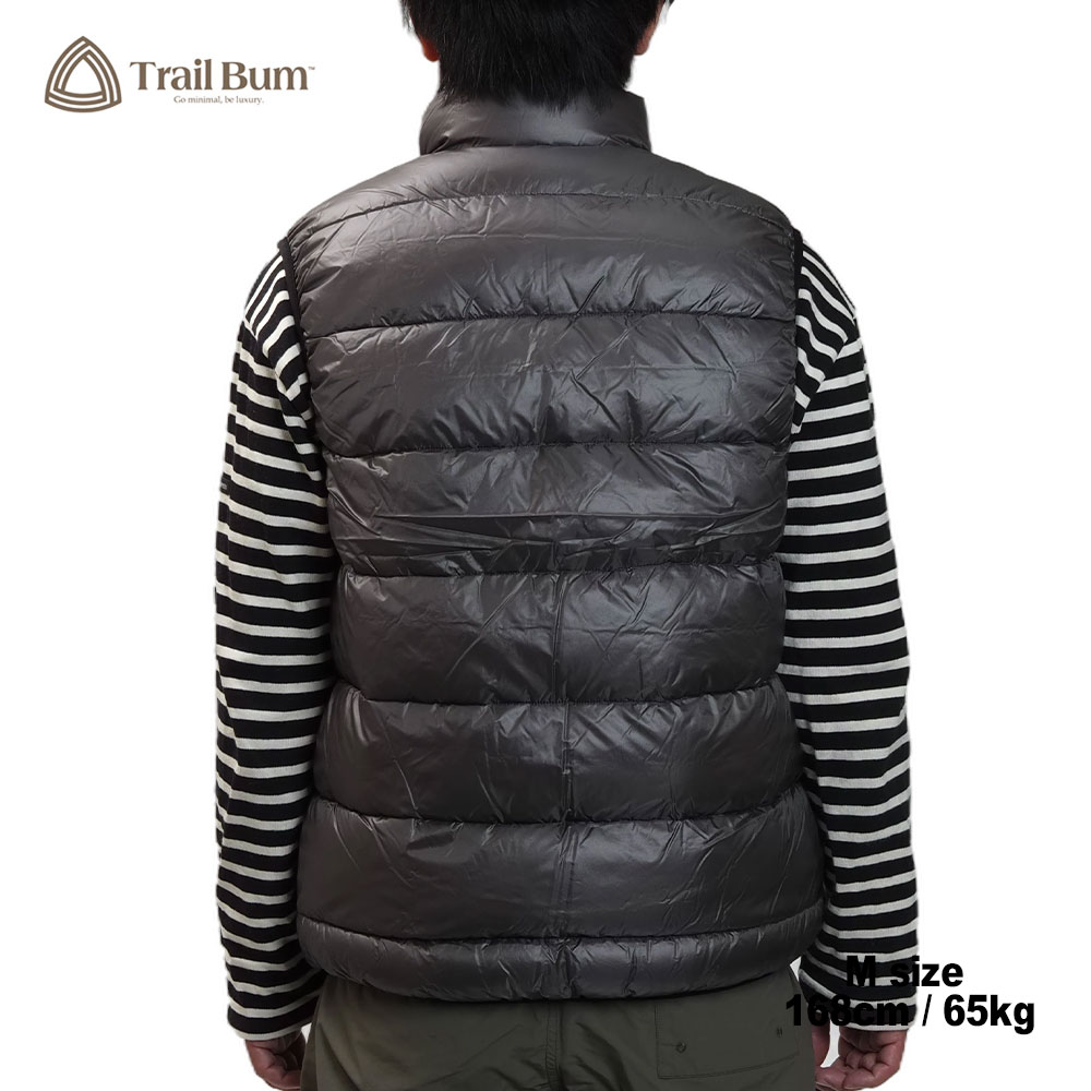 TOASTY DOWN VEST  / GRANITE GRAY / TRAIL BUM �ȥ쥤��Х� NANGA �ʥ�