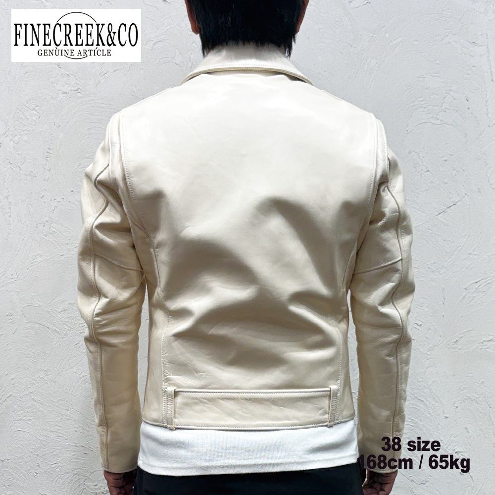 ͽ����2026SS ACJK085 SHARON (36-42) / WHITE / FINECREEK LEATHERS&CO