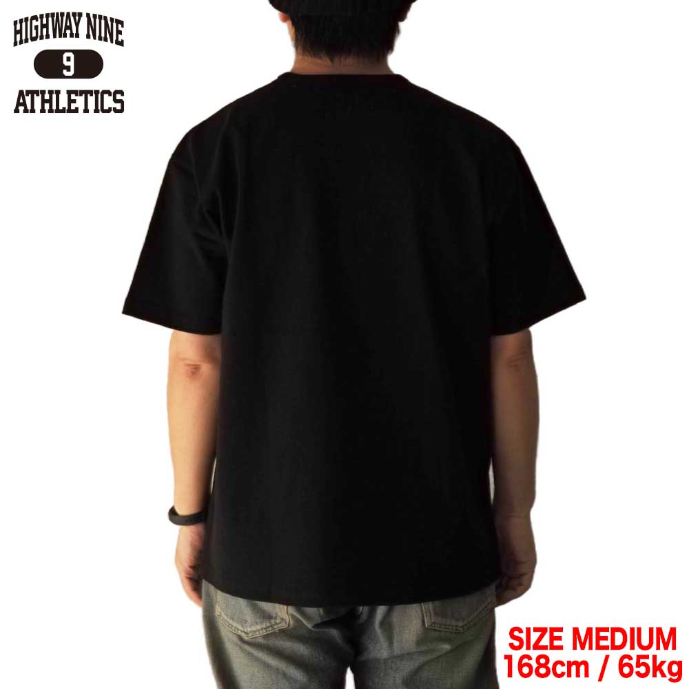 C-NECK 10/-TENJIKU ROUGH FIT S/S PRINT Tee��SULLIVAN�� / BLACK / HIGHWAY NINE �ϥ��������ʥ���