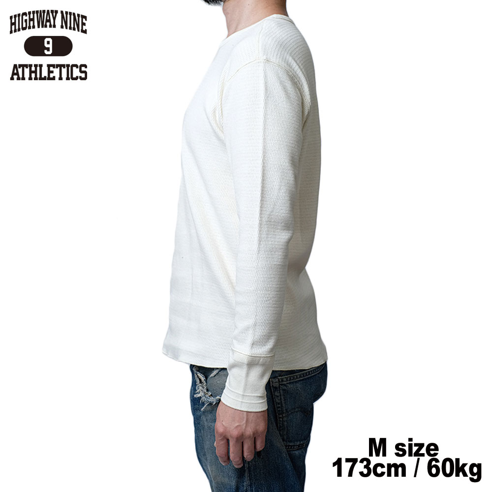C-NECK �ϥ˥��ॵ���ޥ� L/S Tee  / NATURAL / HIGHWAY NINE �ϥ��������ʥ���