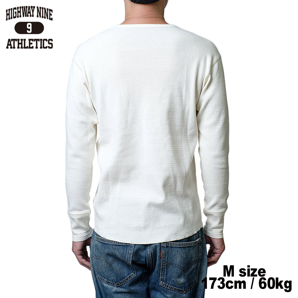C-NECK �ϥ˥��ॵ���ޥ� L/S Tee  / NATURAL / HIGHWAY NINE �ϥ��������ʥ���