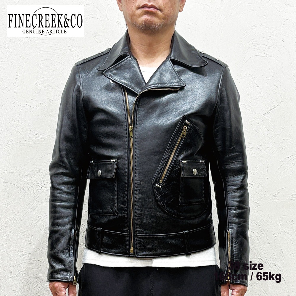 ͽ����2026SS ACJK085 SHARON (36-42) / BLACK / FINECREEK LEATHERS&CO