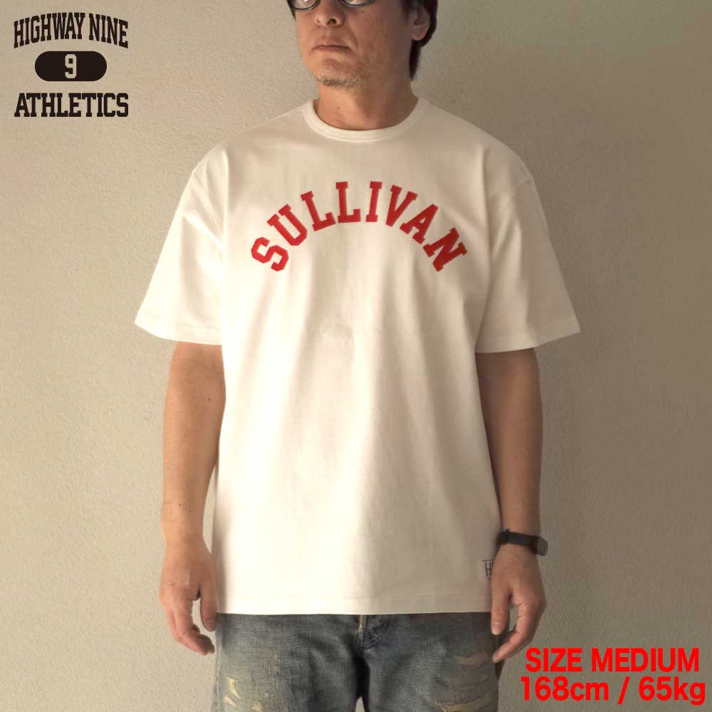 C-NECK 10/-TENJIKU ROUGH FIT S/S PRINT Tee��SULLIVAN�� / WHITE / HIGHWAY NINE �ϥ��������ʥ���