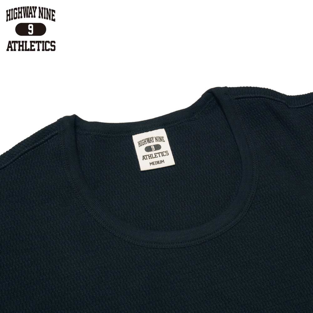 U-NECK �ϥ˥��ॵ���ޥ� L/S Tee  / BLACK / HIGHWAY NINE �ϥ��������ʥ���