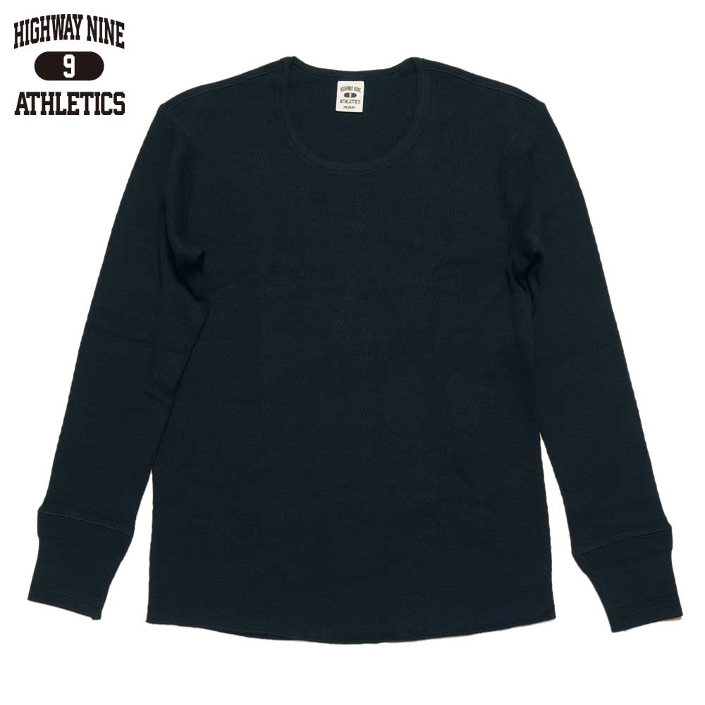 U-NECK �ϥ˥��ॵ���ޥ� L/S Tee  / BLACK / HIGHWAY NINE �ϥ��������ʥ���