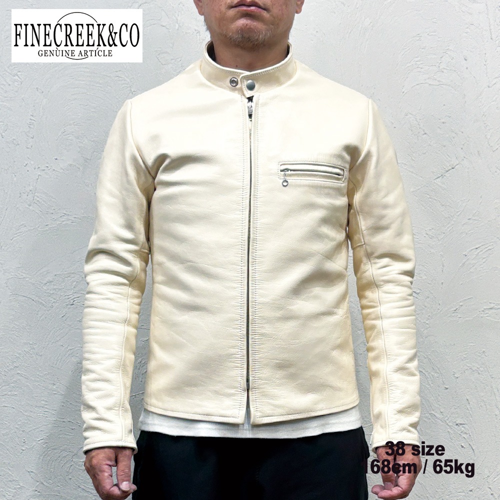 ͽ����2026SS ACJK084 ROBIN (36-42) / WHITE / FINECREEK LEATHERS&CO