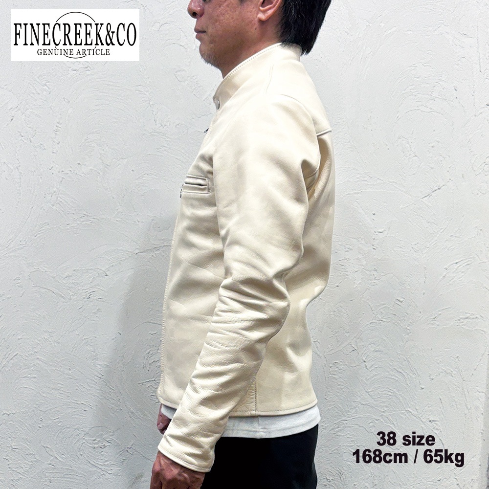 ͽ����2026SS ACJK084 ROBIN (36-42) / WHITE / FINECREEK LEATHERS&CO