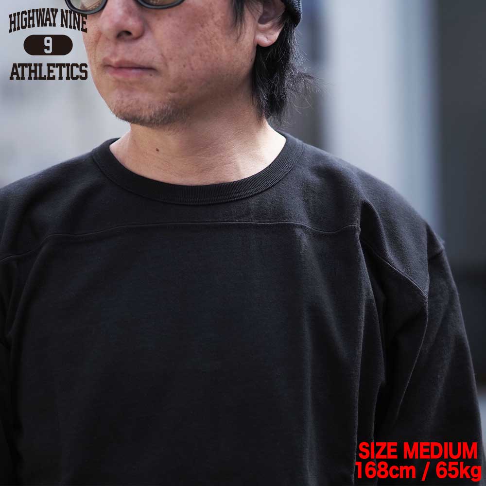 10/-TENJIKU ROUGH FIT FOOT BALL Tee / BLACK / HIGHWAY NINE �ϥ��������ʥ���