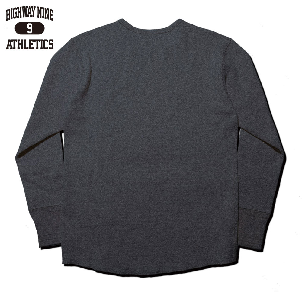 U-NECK �ϥ˥��ॵ���ޥ� L/S Tee  / CHARCOAL / HIGHWAY NINE �ϥ��������ʥ���