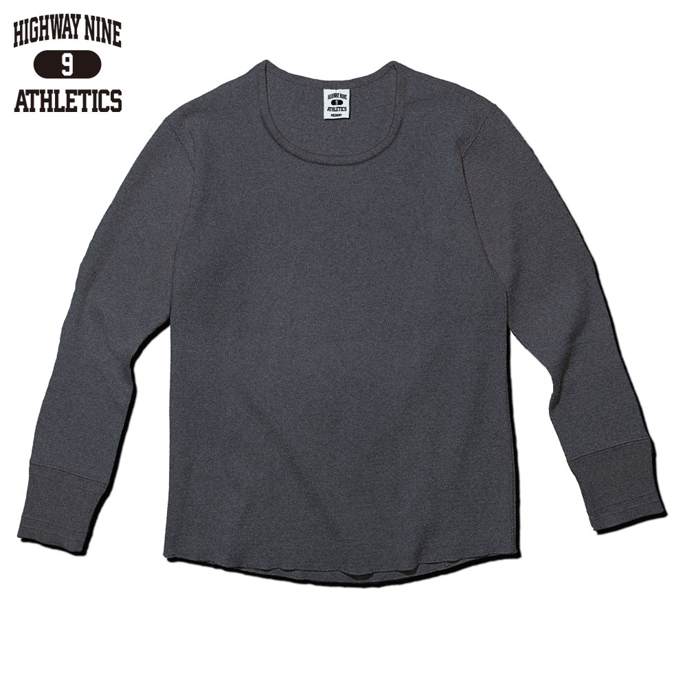 U-NECK �ϥ˥��ॵ���ޥ� L/S Tee  / CHARCOAL / HIGHWAY NINE �ϥ��������ʥ���