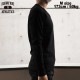 V-NECK RIB L/S Tee  / BLACK / HIGHWAY NINE ϥʥ