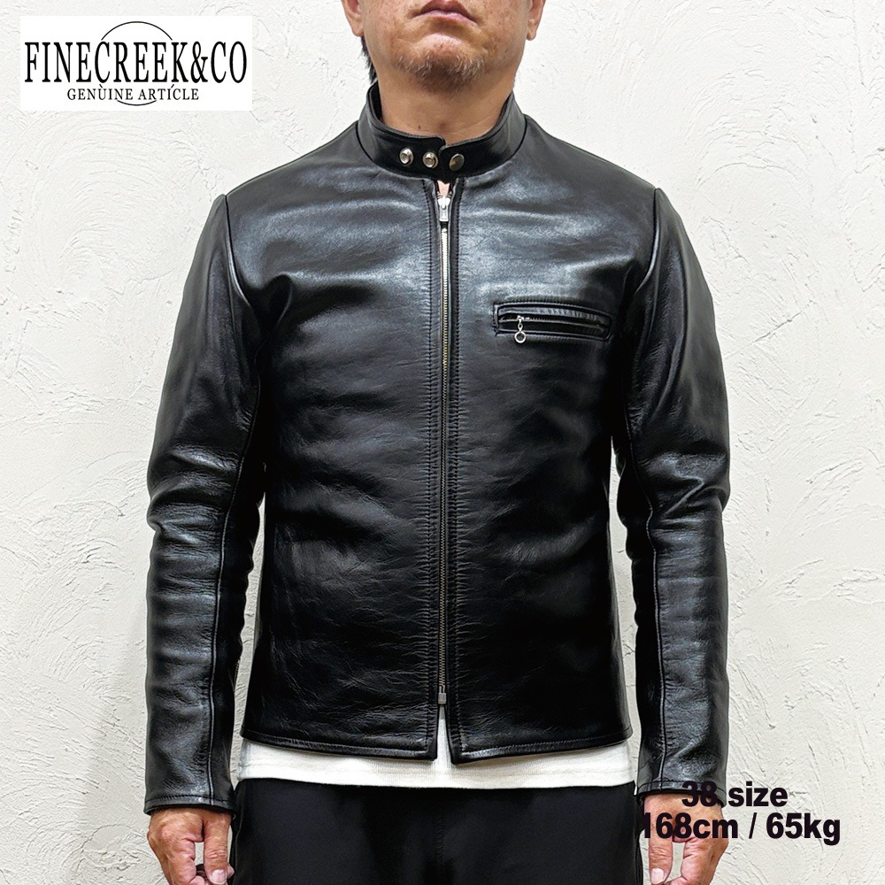 ͽ����2026SS ACJK084 ROBIN (36-42) / BLACK / FINECREEK LEATHERS&CO