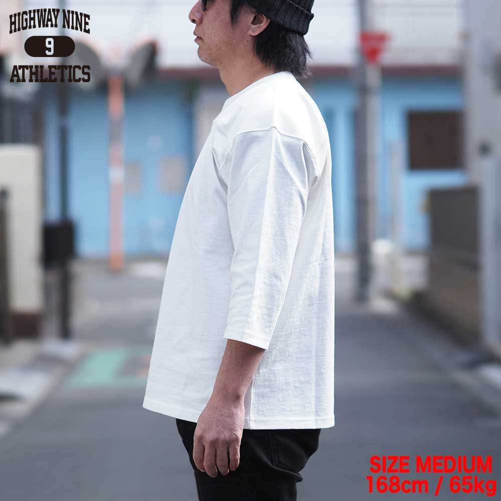 10/-TENJIKU ROUGH FIT FOOT BALL Tee / WHITE / HIGHWAY NINE �ϥ��������ʥ���
