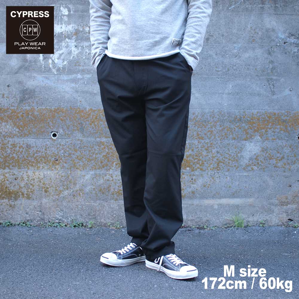 CYPRESS ץ쥹 "ARCTURUS" EASY TROUSERS PLAY PANTS / BLACK