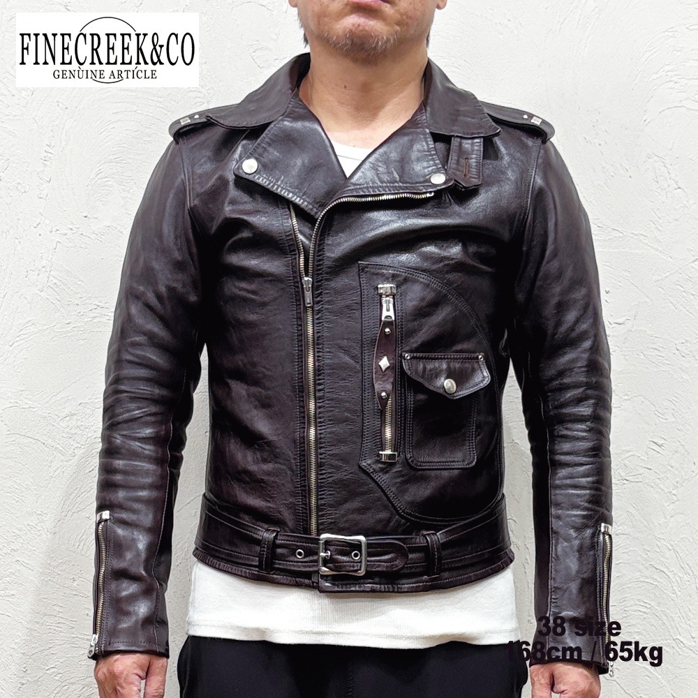 ͽ����2026SS ACJK021 HARRIS (36-42) / BROWN / FINECREEK LEATHERS&CO