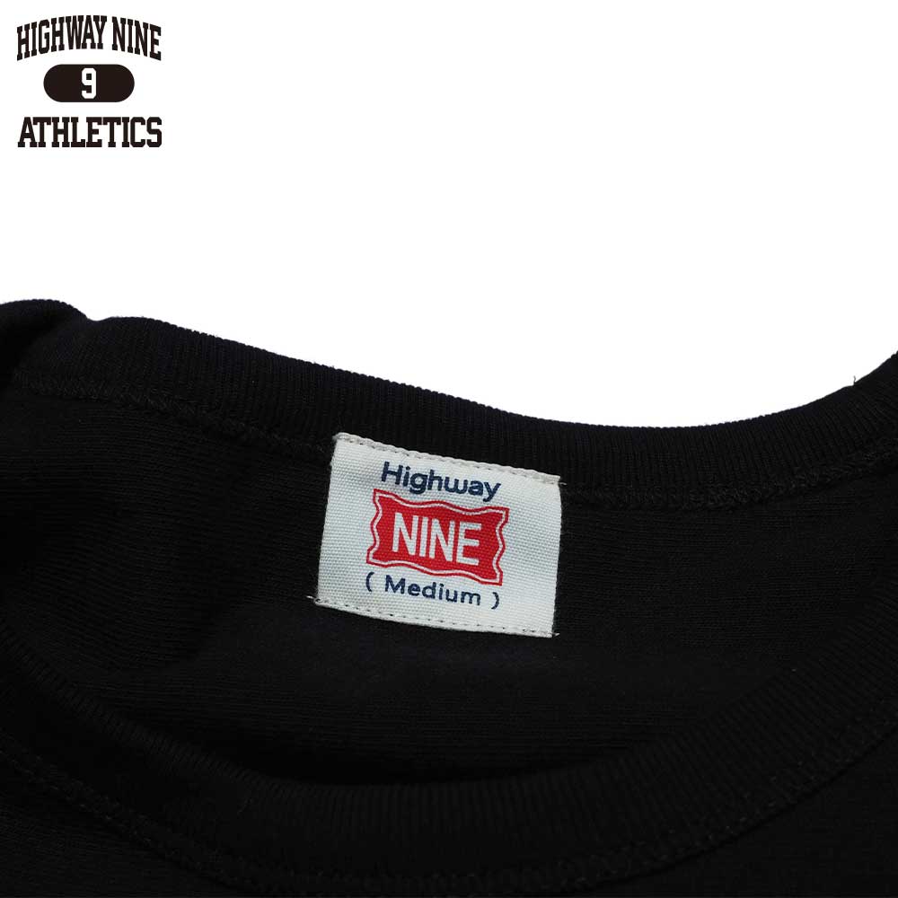 10/-TENJIKU ROUGH FIT FOOT BALL PRINT Tee��NEW YORK�� / BLACK / HIGHWAY NINE �ϥ��������ʥ���