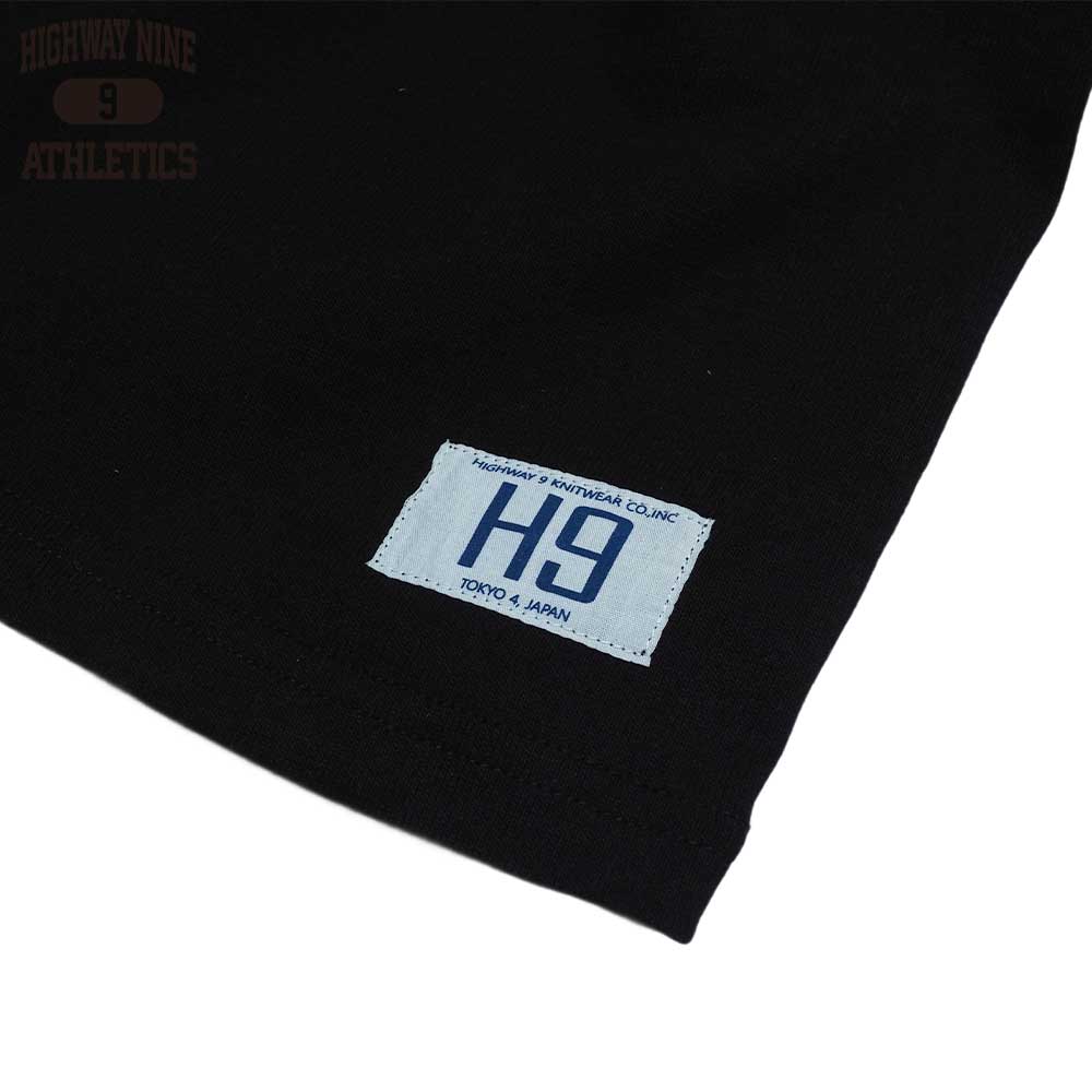 10/-TENJIKU ROUGH FIT FOOT BALL PRINT Tee��NEW YORK�� / BLACK / HIGHWAY NINE �ϥ��������ʥ���
