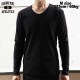 V-NECK RIB L/S Tee  / BLACK / HIGHWAY NINE �ϥ��������ʥ���