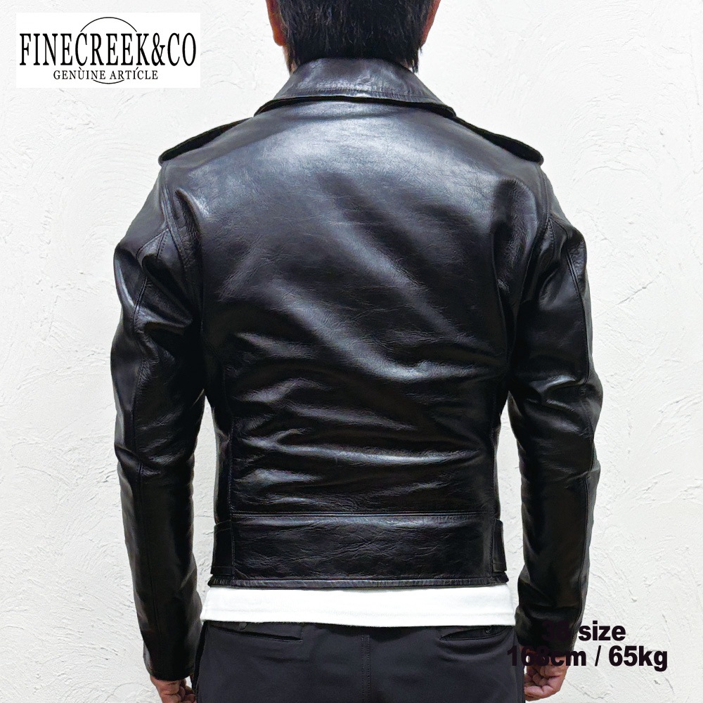 ͽ����2026SS ACJK021 HARRIS (36-42) / BLACK / FINECREEK LEATHERS&CO