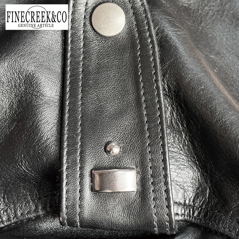 ͽ����2026SS ACJK021 HARRIS (36-42) / BLACK / FINECREEK LEATHERS&CO