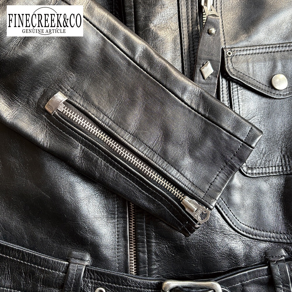 ͽ����2026SS ACJK021 HARRIS (36-42) / BLACK / FINECREEK LEATHERS&CO