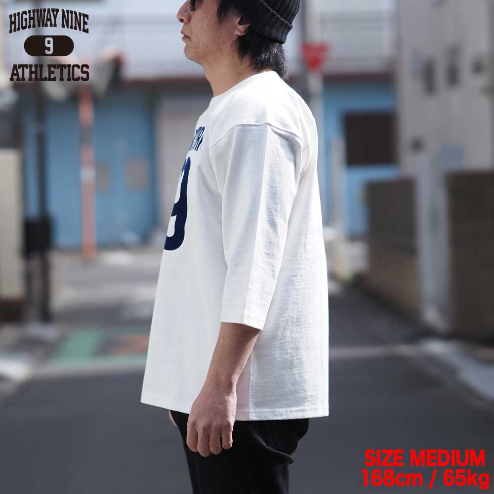 10/-TENJIKU ROUGH FIT FOOT BALL PRINT Tee��NEW YORK�� / WHITE / HIGHWAY NINE �ϥ��������ʥ���