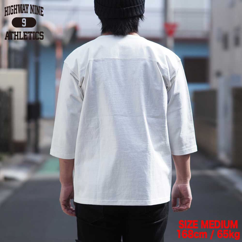 10/-TENJIKU ROUGH FIT FOOT BALL PRINT Tee��NEW YORK�� / WHITE / HIGHWAY NINE �ϥ��������ʥ���