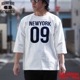 10/-TENJIKU ROUGH FIT FOOT BALL PRINT Tee��NEW YORK�� / WHITE / HIGHWAY NINE �ϥ��������ʥ���
