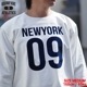 10/-TENJIKU ROUGH FIT FOOT BALL PRINT Tee��NEW YORK�� / WHITE / HIGHWAY NINE �ϥ��������ʥ���