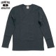 V-NECK RIB L/S Tee  / CHARCOAL / HIGHWAY NINE �ϥ��������ʥ���