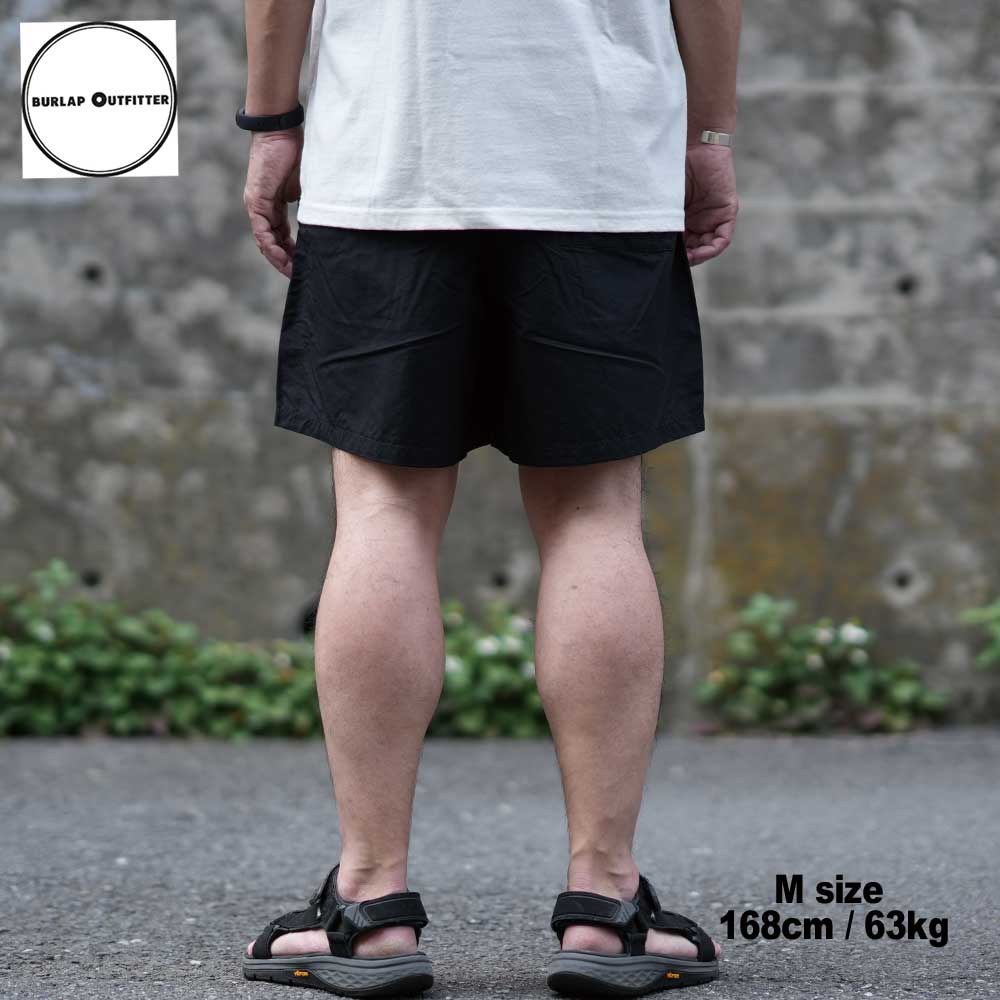 TRACK SHORT SOLID / BLACK / Burlap Outfitter �С���åץ����ȥե��å���