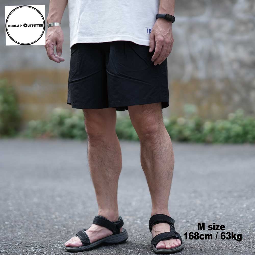 TRACK SHORT SOLID / BLACK / Burlap Outfitter �С���åץ����ȥե��å���