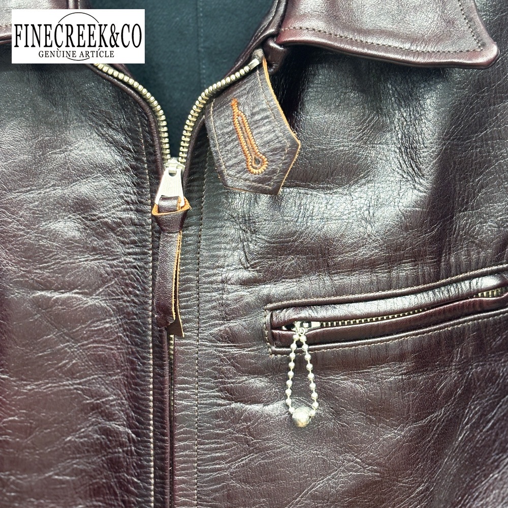 ͽ����2026SS ACJK083 PATRIOT (36-42) / BROWN / FINECREEK LEATHERS&CO