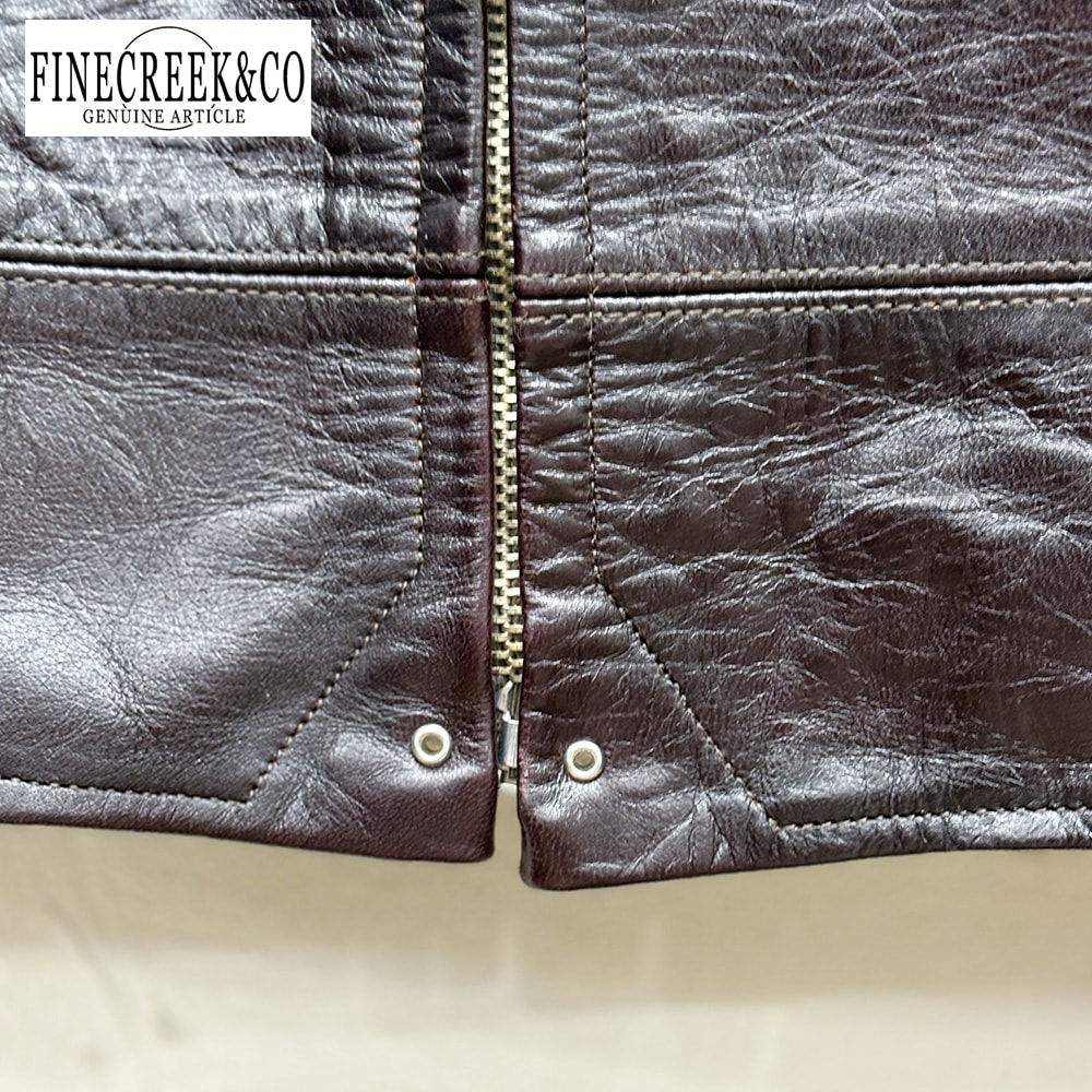 ͽ����2026SS ACJK083 PATRIOT (36-42) / BROWN / FINECREEK LEATHERS&CO