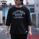 10/-TENJIKU ROUGH FIT FOOT BALL PRINT Tee��CALIFORNIA�� / BLACK / HIGHWAY NINE �ϥ��������ʥ���
