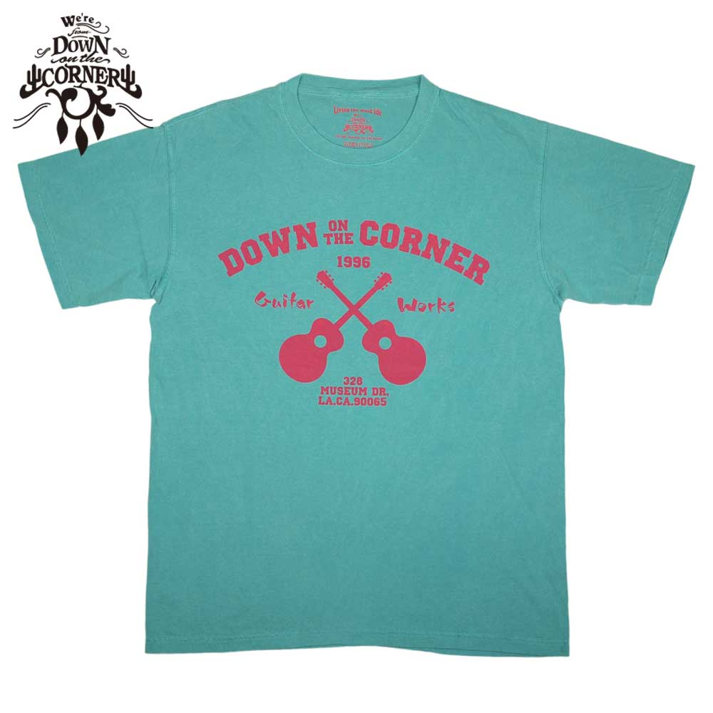 DOWN ON THE CORNER  �����󥪥󥶥����ʡ� S/S TEE "GUITER WORKS" / SEAFORM